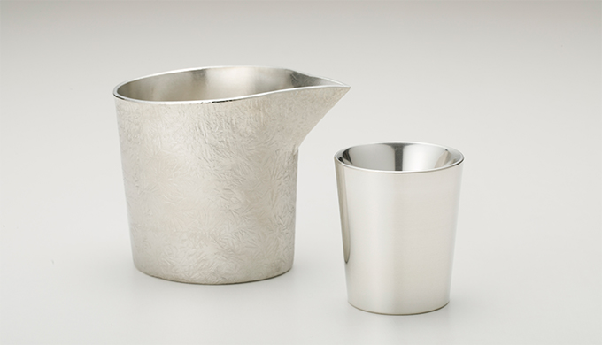 錫の日本酒グラス